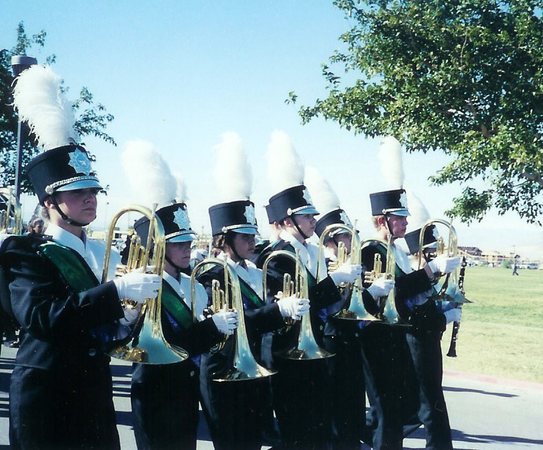 The greatest marching band section...in the world!